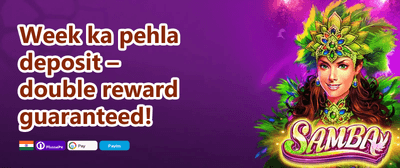 Weekly VIP Cashback Reward promotion banner